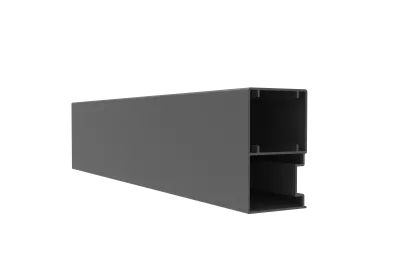 VARIO profil, 43x26 mm, Sötétbarna