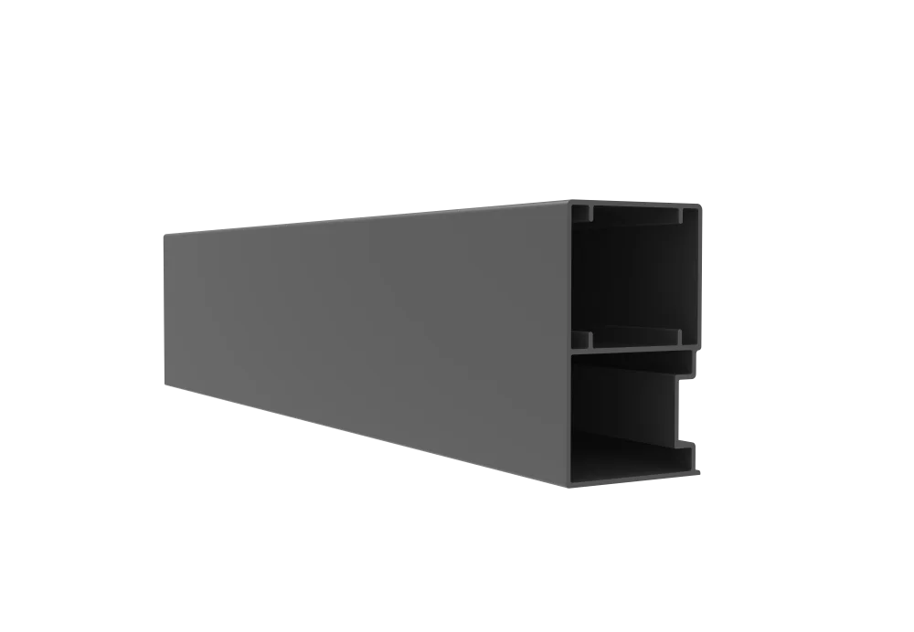 VARIO profil, 43x26 mm, Sötétbarna